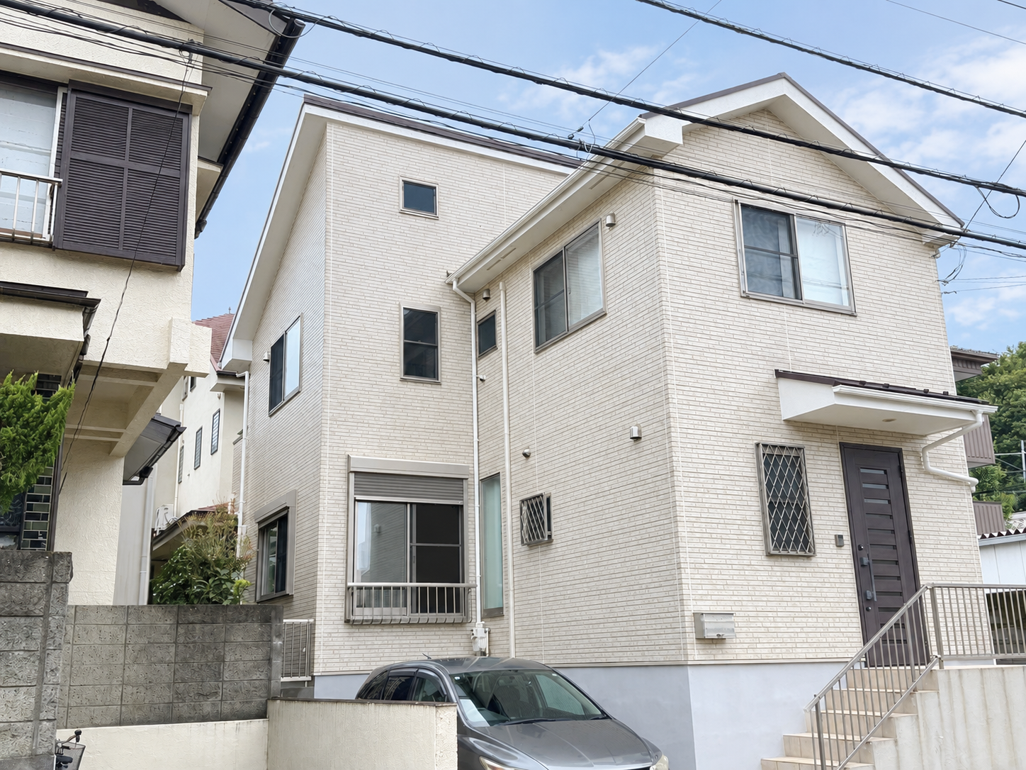 町田市にて戸建ての外壁塗装・屋根塗装〈外壁クリア塗装〉 施工後